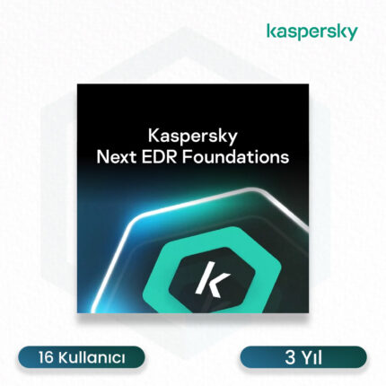 KASPERSKY Next EDR Foundations 16 kullanıcı 3 YIL