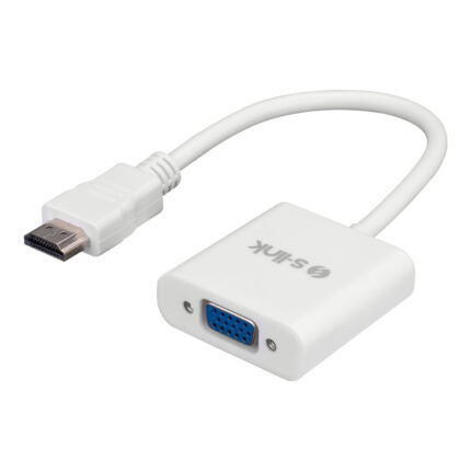 S-LINK SL-HVS13 HDMI to VGA + Audio Micro Usb Çevirici