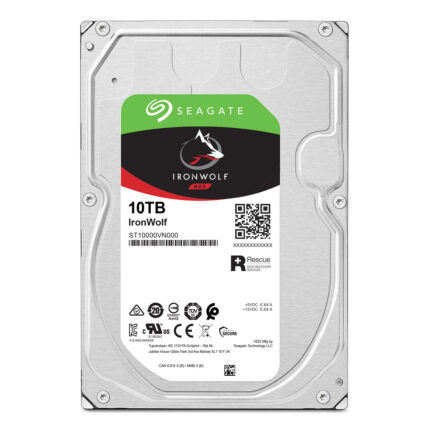 SEAGATE IRONWOLF 10 TB 7200RPM 256MB 7/24 1-8  Yuvalı  Nas için