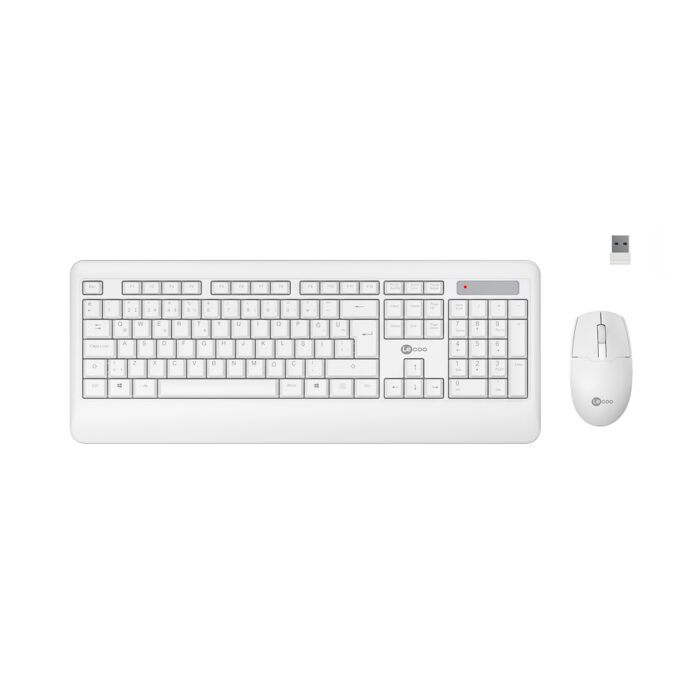 LENOVO LECOO KW202 BEYAZ KABLOSUZ KLAVYE & MOUSE SET