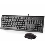 A4 TECH KR-9276 Q Kablolu USB Q MM fonks. Klavye + Optik Mouse Set