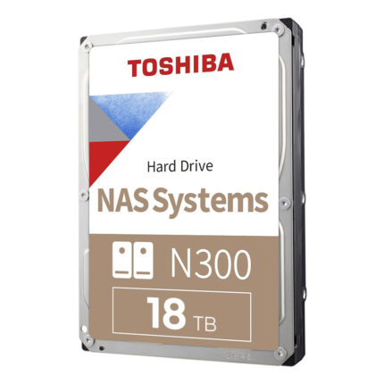 TOSHIBA N300 18 TB N300 7200RPM SATA3 512MB 7/24  1-8  Yuvalı Nas için