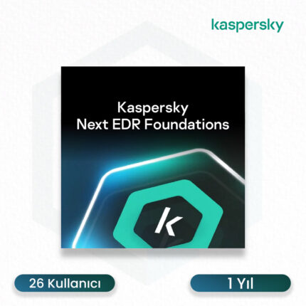 KASPERSKY Next EDR Foundations 26 kullanıcı 1 YIL