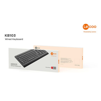 LENOVO LECOO KB103 SİYAH KABLOLU Q KLAVYE