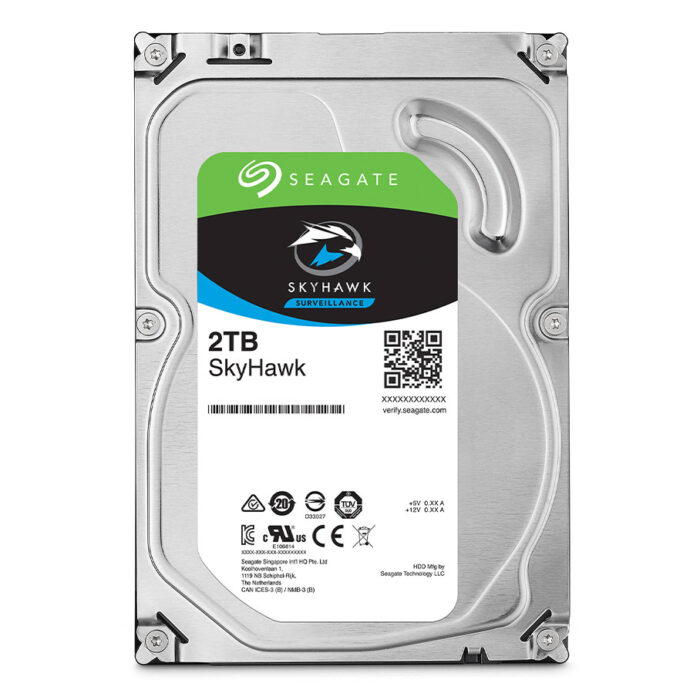 SEAGATE SKYHAWK 2 TB 64MB 5900RPM  SATA3.0  7/24 DVR