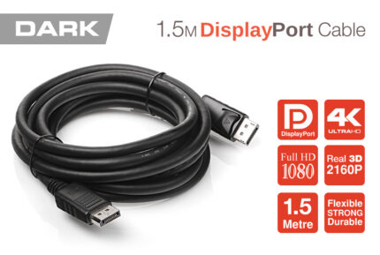 DARK 1.5m v1.2 4K Destekli DisplayPort Kablo