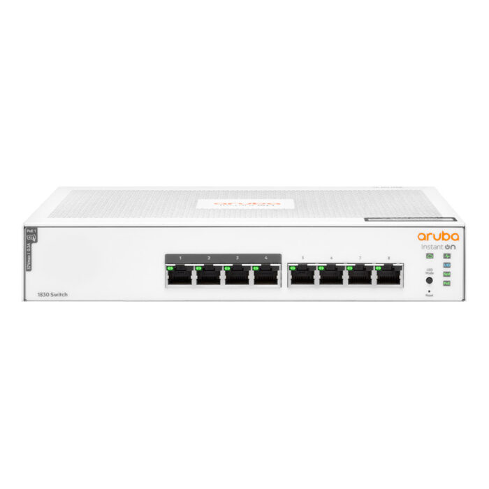 HPE Aruba IOn 1830 JL811A 8G 4P Class4 PoE 65W Yönetilebilir Switch