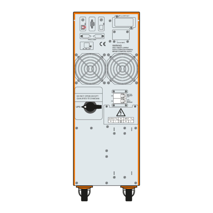 MAKELSAN POWERPACK SE 6 KVA 16x7AH (+V.2) PF=1  1/1  UPS