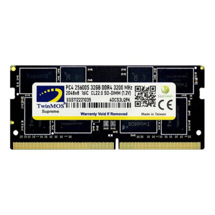 TwinMOS Sodimm 32 GB 3200MHz DDR4 Notebook Ram