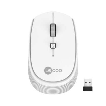 LENOVO LECOO WS202 BEYAZ USB KABLOSUZ MOUSE