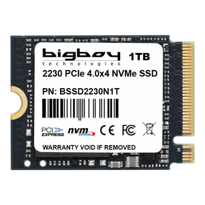 Bigboy 1TB 22x30mm PCIe 4.0 x4 M.2 NVMe Notebook SSD