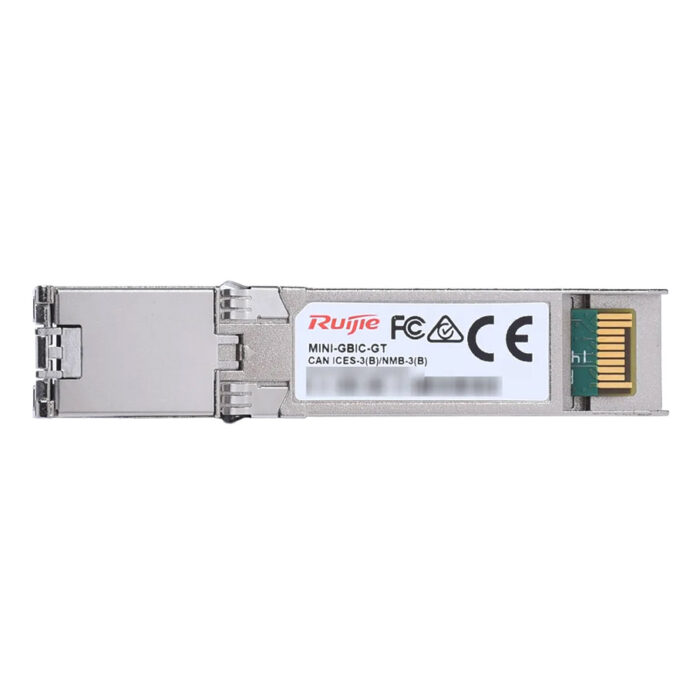 RUIJIE Mini-GBIC-GT 1000BASE-T SFP Copper RJ45 100-m Transceiver Module