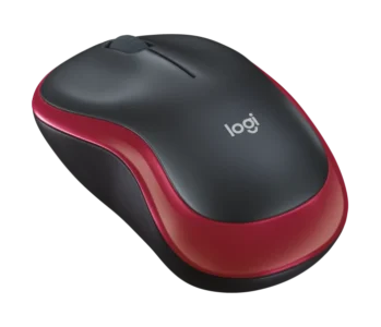 LOGITECH M185 Kırmızı-Gri Kablosuz Mouse (910-002237)