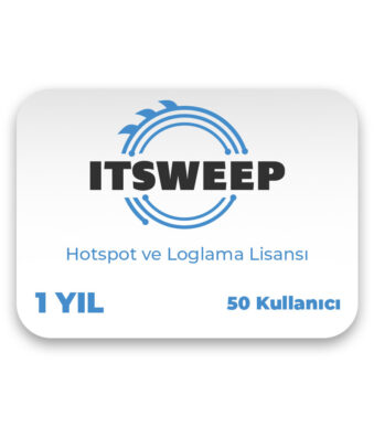 ITSWEEP HS1-50 Hotspot ve Loglama Lisansı - 1 Yıl (50 Kullanıcı)