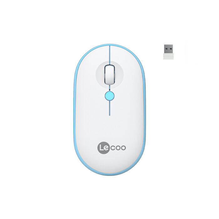 LENOVO LECOO WS212 MAVİ KABLOSUZ 1600DPI 4 TUŞLU OPTİK MOUSE