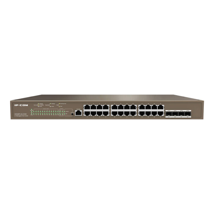 IP-COM G5328P-24-410W 24GE PoE Port ( 370W)