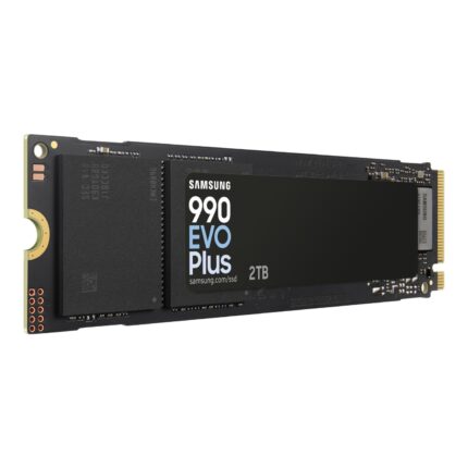 SAMSUNG 2TB 990 EVO Plus PCIe-4-PCIe-5 M-2-NVMe (7250/6300MB/S)