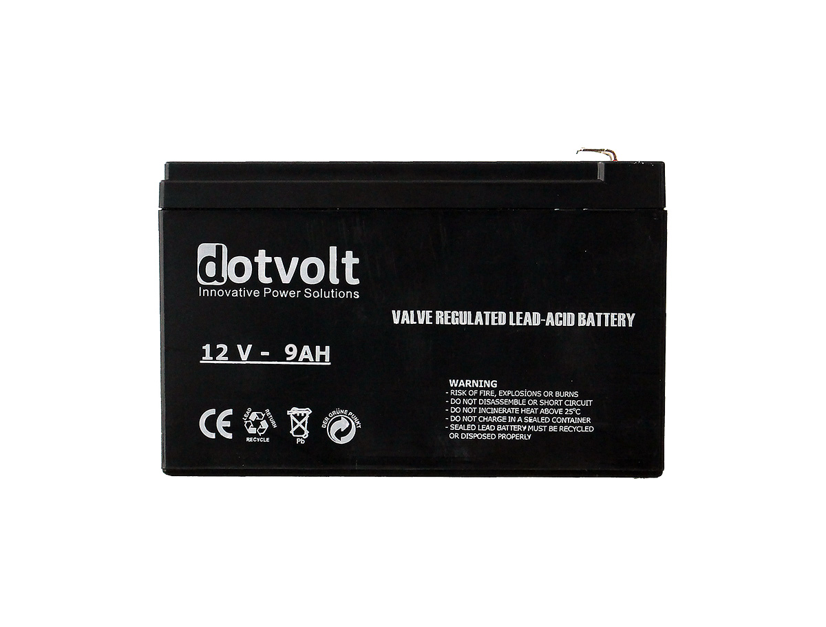 DOTVOLT VOLT DT9-12 12V 9AH Kuru Tip UPS+Güvenlik Aküsü DOTVOLT VOLT DT9-12 12V 9AH Kuru Tip UPS+Güvenlik Aküsü
