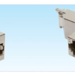 HCS CAT6A FTP Toolless Keystone Jack CAT 6A, LSA+ / 110 IDC T568 A/B, 180 - KAR33976