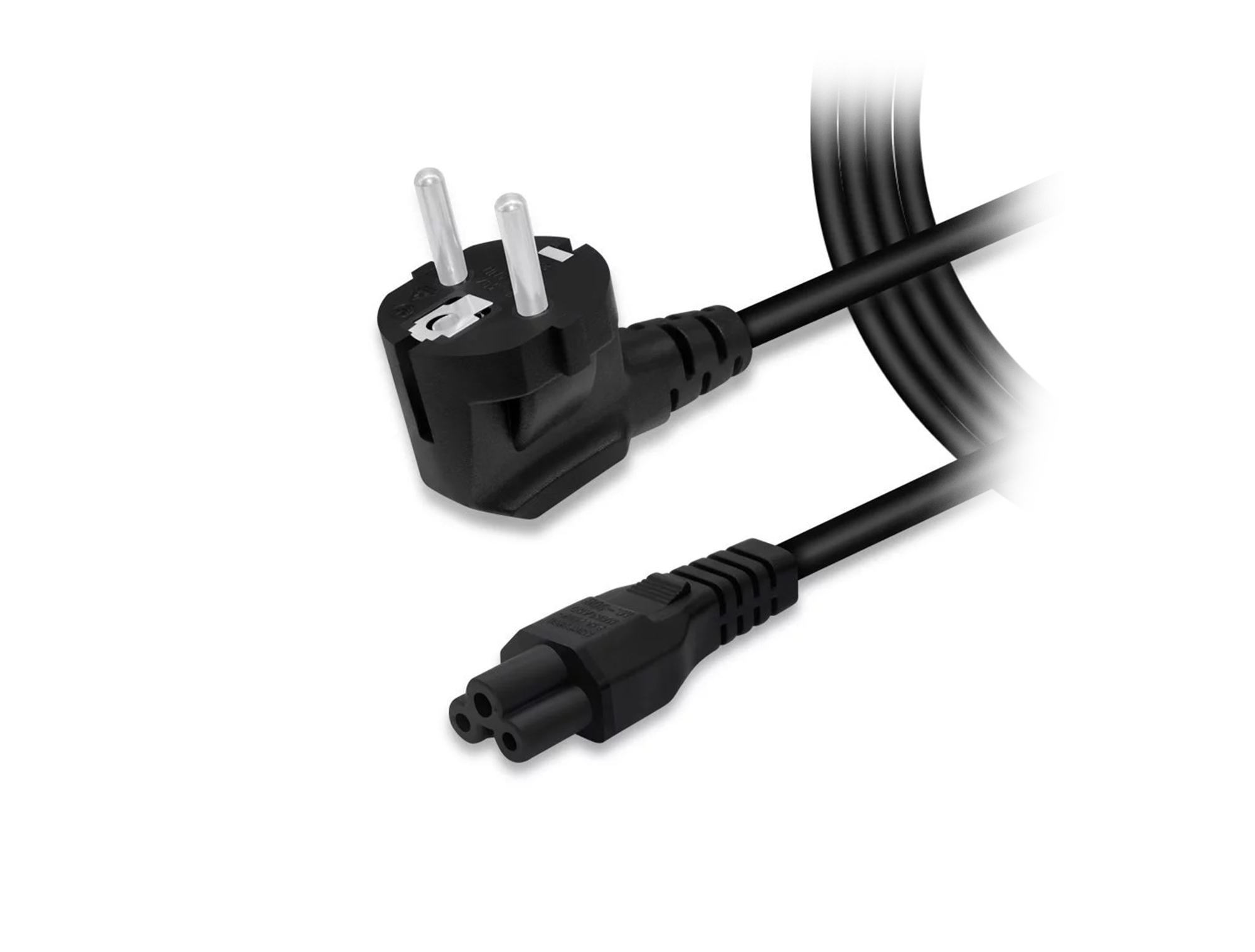 42701 S-LINK SL-D48 1,5m Yonca Uclu Notebook Power Kablosu - KAR42701 - Görsel 1