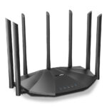 TENDA AC23 Dual Band 300Mbps + 1733Mbps  AC2100  Gigabit WiFi Router - KAR58372 - Görsel 3