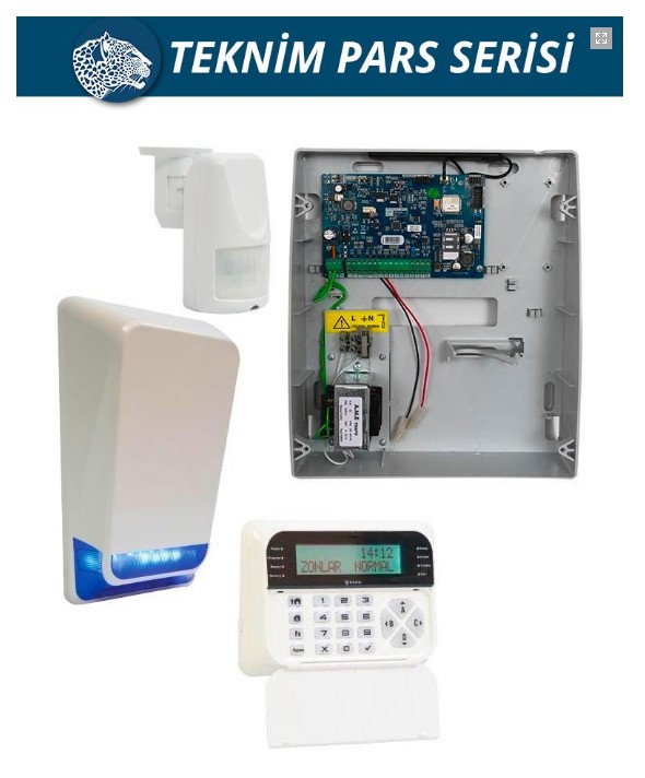 50902 TEKNİM TSP-5324LCD Hırsız Alarm Seti ( GSM+GPRS) - KAR50902 - Görsel 1