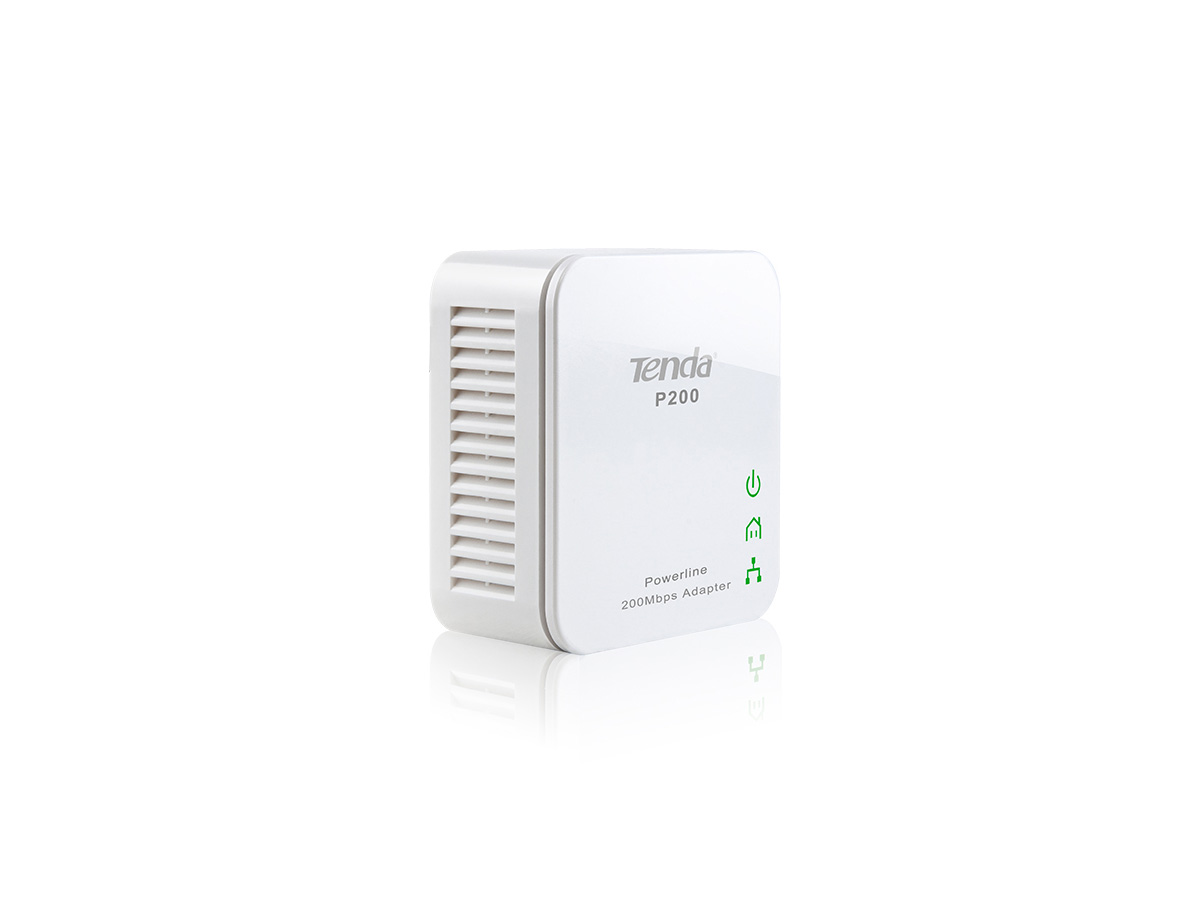 53202 TENDA P200 KIT 200Mbps Mini PowerLine Adapter - KAR53202 - Görsel 1