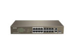 TENDA TEF1118P-16-150W 16FE PoE Port (150W), 1GE Uplink, 1xCombo SFP Switch - KAR53207