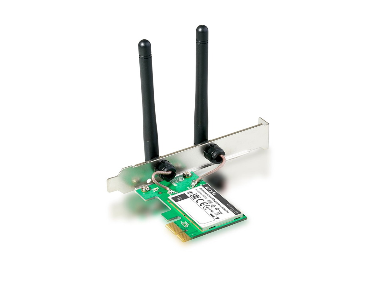 53213 TENDA W322E Wireless 300Mbps PCI Express Adapter - KAR53213 - Görsel 1
