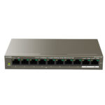 TENDA TEF1110P-8-102W 8FE PoE Port (102W), 2GE Uplink Desktop Switch - KAR53785