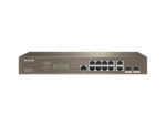 TENDA TEG5312F 8GE Port, 2GE Uplink, 2xSFP L3 Yönetilebilir Switch - KAR53786