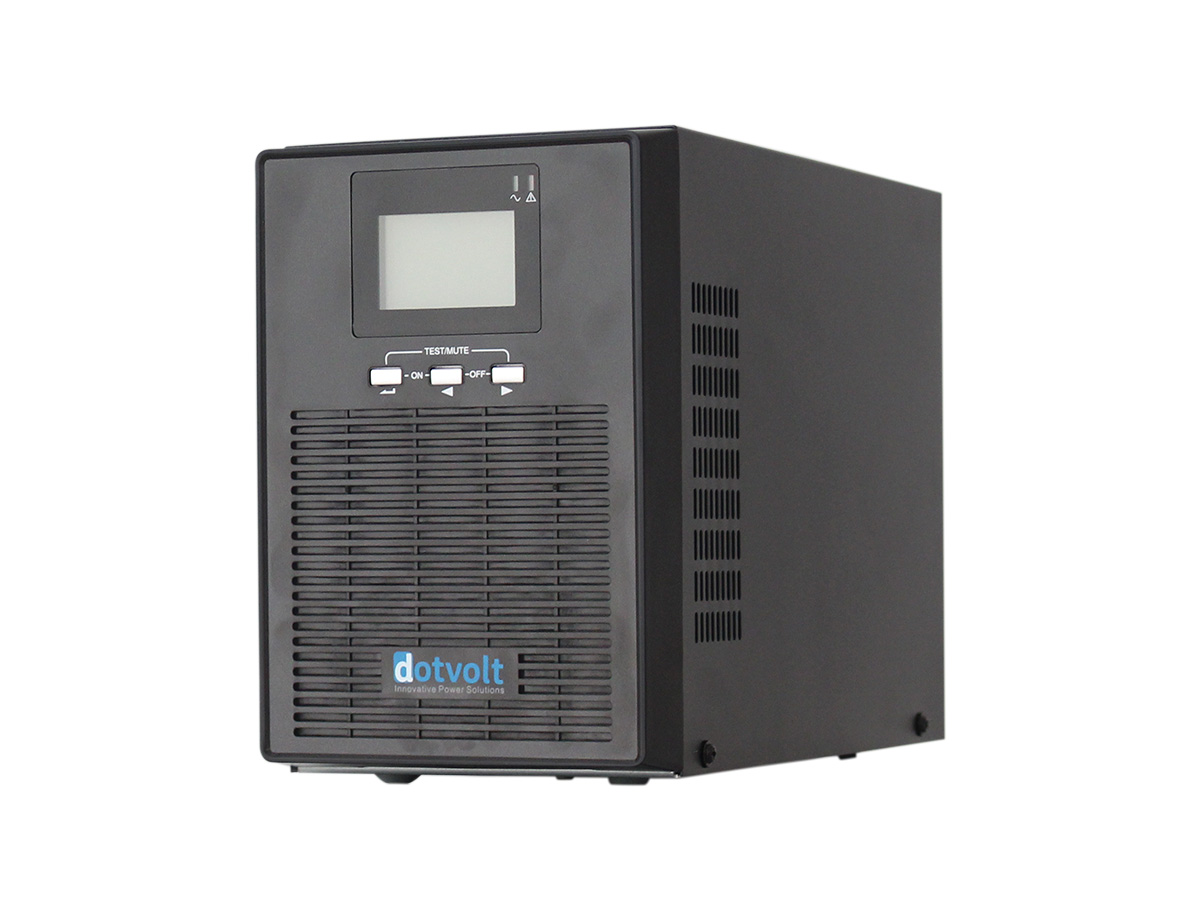 55322 DOTVOLT VOLT MN 1 KVA 1/1 2x7AH 5-15dk ONLINE UPS - KAR55322 - Görsel 1