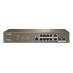 TENDA TEG5312F 8GE Port, 2GE Uplink, 2xSFP L3 Yönetilebilir Switch - KAR53786 - Görsel 2