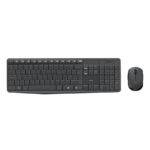 LOGITECH MK235 Kablosuz Klavye Mouse MM Set Siyah (920-007925) - KAR39584 - Görsel 2