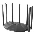 TENDA AC23 Dual Band 300Mbps + 1733Mbps  AC2100  Gigabit WiFi Router - KAR58372 - Görsel 4