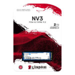 KINGSTON SNV3S 2TB NV3 NVMe 6000/5000MB/s SNV3S/2000G (M.2 2280) - KAR60277 - Görsel 3