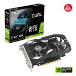 6 GB ASUS DUAL-RTX3050-O6G RTX 3050 GDDR6 96bit 1537MHz OC DVI HDMI DP EKRAN KAR - KAR59335 - Görsel 2