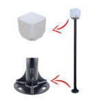 KameraKutusu TRK-200+154 2 Metre Metal Kamera Direği ( TRK-154 Dahil - KAR60359 - Görsel 2