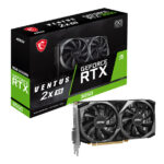 8 GB MSI VGA GEFORCE RTX 3050 VENTUS 2X XS 8G OC RTX3050 GDDR6 128B DX12 P4 1XDP - KAR58169 - Görsel 2