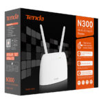 TENDA 4G06 2 Port 300Mbps 2,4Ghz 4G LTE Wi-Fi Router - KAR59486 - Görsel 4