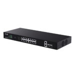 TENDA TEG1120P-16-250W 16GE PoE Port (250W), 2x Uplink, 2xSFP Switch - KAR60576 - Görsel 3