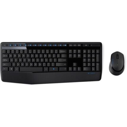 LOGITECH MK345 Kablosuz Klavye Mouse MM Set Siyah (920-006514) - KAR36501