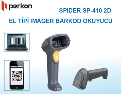 PERKON SPIDER SP410-U/USB 1D-2D (Karekod) Okuyucu - KAR38172