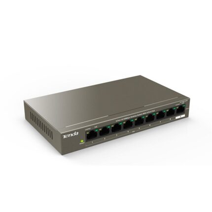 TENDA TEF1109P-8-63W 8FE PoE Port (58W), 1FE Uplink Desktop Switch - KAR46200