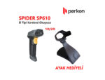 PERKON SPIDER SP610 USB 1D-2D (Karekod) Okuyucu (Ayak Dahil) - KAR48787