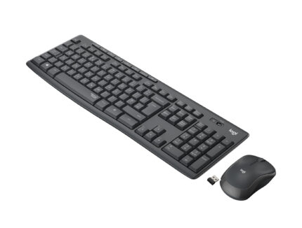 LOGITECH MK295 Kablosuz Klavye Mouse MM Set Siyah (920-009804) - KAR51940