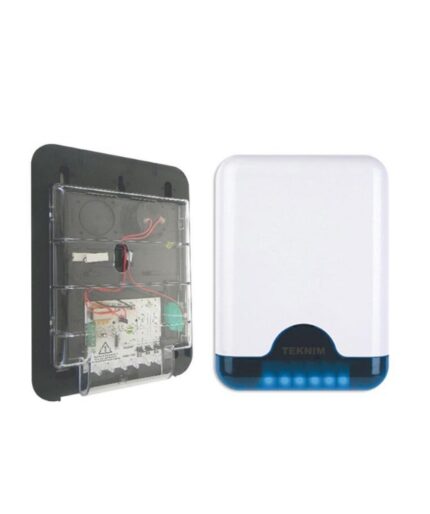 TEKNİM VAS-741BP Mavi Pencereli Harici Siren (Plastik İç Koruma) - KAR52144