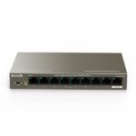 TENDA TEG1109P-8-102W 8GE PoE Port (102W), 1GE Uplink Desktop Switch - KAR53209