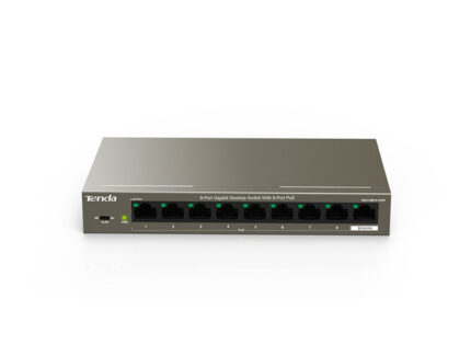 TENDA TEG1109P-8-102W 8GE PoE Port (102W), 1GE Uplink Desktop Switch - KAR53209