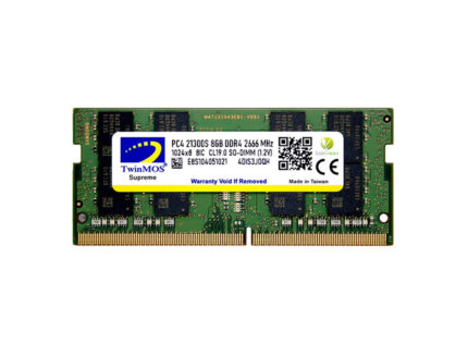 TwinMOS Sodimm 8 GB 2666MHz DDR4 Notebook Ram - KAR54171